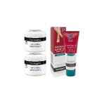 Nacario Hızlı Emilen Bakım Kremi 300 ml 2 Adet + Nasırlaşmış Ayaklar Için Ayak Kremi 50 ml