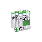 Nacario I-Gen B109 8 Adet Aaa 900 Mah Şarj Edilebilir Ince Kalem Pil 1.2V Ni-Mh Şarjlı Pil