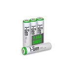Nacario I-Gen B164 4 Adet Aaa 900 Mah Şarj Edilebilir Ince Kalem Pil 1.2V Ni-Mh Şarjlı Pil