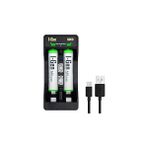 Nacario I-Gen Batteries G265 2’li AA/AAA/9V Pil Şarj Aleti + 2 Adet Aaa 650 Mah 1.2 V Ni-Mh Şarjlı Ince Kal