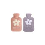 Nacario Ikiadet Sicak Su Torbasi Peluş Papatya Desenli 21X13,5X2CM 500 ml