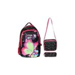 Nacario Ilkokul Okul Ortaokul Sırt Çantası Kız Erkek Unisex Beslenme Çantalı Kalemlikli Ortopedik 3lü Set K