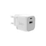 Nacario Juo 20W Gan Usb-C Usb-A Şarj Aleti Iphone & Ipad & Android Uyumlu Pd Qc4.0 Type-C Hızlı Şarj