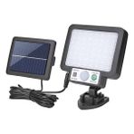 Nacario JX-F56 Solar Panelli Hareket Sensörlü Üç Modlu Duvar Lambası - Seçenek