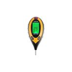 Nacario K136.003 4 Parametre Toprak Ph Nem Isı Işık Ölçer, Siyah