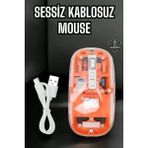 Nacario Kablosuz Mouse 5.0 Bluetooth Bağlantılı USB Girişli