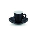 Nacario Kela Mattia Espresso Fincan Seti 2'li Siyah 50 ml - Renkli