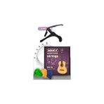 Nacario KGX-10C Klasik Gitar Teli Takımı Pena Kapo (Capo) Seti