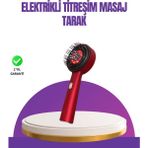 Nacario Kırmızı LED Işıklı Saç Derisi Masaj Aleti