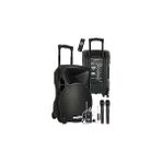 Nacario Lastvoice LS-P1915EX Portatif Taşınabilir 3 Mikrofonlu Seyyar Ses Sistemi 15 Inç 1200 Watt
