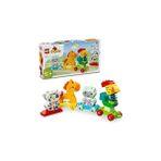 Nacario LEGO Duplo Ilk Hayvan Trenim 10412 – 1.5 Yaş ve Üzeri Çocuklar Için Doğum Günü Hed
