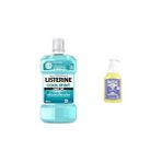 Nacario Listerine Breath Freshening Ağız Bakım Ürünü, Cool Mint, Hafif Tat, 500ML+LE Petit Marseillais El Y
