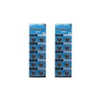 Nacario LR44 AG13 A76 357A SR44SW 1.5 Volt Alkalin Oyuncak Pili 20'li Tek Kullanımlık