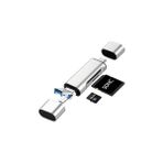 Nacario Lunatic 5848 Type C USB Kart Okuyucu Micro Sd Card Reader Çevirici Dönüştürücü Adaptör