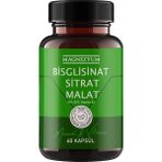 Nacario Magnezyum: 1 Adet Bisglisinat Magnezyum Sitrat Magnezyum Malat & Vitamin B2 B3 B6 ve Mineral Kapsülleri 60LI - Paket
