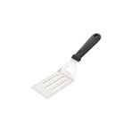 Nacario Mallart® Paslanmaz Çelik Geniş Mutfak Spatulası - Isıya Dayanıklı Sert Plastik Saplı - Çok Renkli
