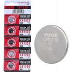 Nacario Maxell Cr1220 3 Volt Lityum 5'Li Düğme Pil