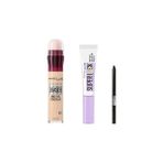Nacario Maybelline New York Instant Anti Age Eraser Kapatıcı - 00 Ivory & Maybelline New York Supe - Çok Renkli