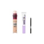 Nacario Maybelline New York Instant Anti Age Eraser Kapatıcı - 01 Light & Maybelline New York Supe - Çok Renkli