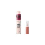 Nacario Maybelline New York Instant Anti Age Eraser Kapatıcı 03 Fair & Mini Super Stay Matte Ink L - Çok Renkli