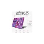 Nacario Mcstorey Macbook Air 13 Inç Kılıf Uyumlu A1466 A1369 Çiçek Desenli Tpu Kapak Ince Hafif Darbe Önley