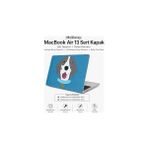 Nacario Mcstorey Macbook Air Kılıf 13 Inç A1369 A1466 Uyumlu Sert Kapak DOG01 Tasarım Ince Hafif Darbe Önle