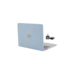 Nacario Mcstorey Macbook Air M1 Kılıf A2337 Uyumlu 13 Inç Kumaş Kaplama Sert Koruyucu Kapak A2179 A1932 Har