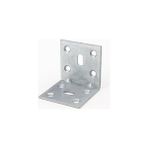 Nacario Metal L Demir 40X40X40 mm (50 Adet) Raf Dolap Mobilya Köşe Bağlantı Aparatı Duvar Sabitleme Seti