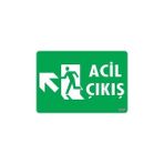 Nacario Mey Ithalat® Acil Çıkış Uyarı Levhasi 25X35 Kod: 947