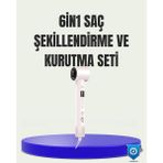Nacario Mey Ithalat® Çok Fonksiyonlu 6 Başlıklı Saç Kurutma ve Şekillendirme Seti