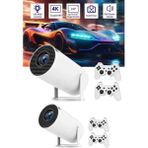 Nacario Mey Ithalat® Full Hd 8 GB Ayaklı Çift Kollu 4K Video Oyun Konsolu Taşınabilir