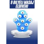 Nacario Mey Ithalat® Masaj Aleti El Şeklinde Omuz Bacak Bilyeli Masaj Eldiveni El Şekilli