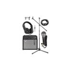 Nacario Mga-50-Pak Elektro Gitar Amfisi 50 Watt USB Bluetooth Şarjlı 4 Girişli (Mikrofon Kulaklık Sta