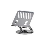 Nacario Minesk Macbook Laptop Standı 360 Derece Dönebilen Boyutu Ayarlanabilir Alüminyum Alaşım Ergonomi