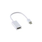 Nacario Mmobiel Mini Ekran Portu HDMI Adaptörü Mini Dp (Thunderbolt) HDMI Dönüştürücü Macbook Macbook A