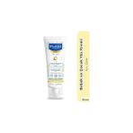 Nacario Mustela Besleyici Bebek Yüz Kremi, Cold Cream ve Organik Balmumu Içeren, Kuru Ciltler I�