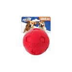 Nacario Nerf Dog Interaktif Squeaker ile Futbol Topu Oyuncağı, Hafif, Dayanıklı Suya Dayanıklı, 10