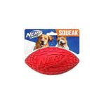 Nacario Nerf Dog Interaktif Squeaker'lı Lastik Futbol Oyuncağı, Hafif, Dayanıklı Suya Dayanıklı, O
