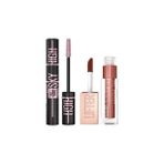 Nacario New York Lash Sensational Sky High Cosmic Black Maskara + Lifter Gloss Nemlendirici Duda