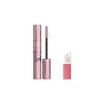 Nacario New York Lash Sensational Sky High Maskara & Mini Super Stay Matte Ink Likit Mat Ruj - 1