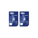 Nacario Nivea Dudak Bakım Kremi Care, 12 Saat Koruma, Shea Yağı Pantenol, 2 Adet