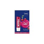 Nacario Nivea Kiraz Dudak Bakım Kremi, 4,8 Gr, Kırmızı
