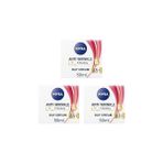 Nacario Nivea Kırışıklık Karşıtı + Sıkılaştırıcı Krem Yaş 45+ (50 Ml), Yaşa Özel Yüz Bakım Kremi, Kayısı Çe