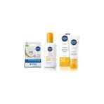Nacario Nivea Med Repair Dudak Bakım Kremi,spf 15 (4,8 Ml) Nivea Sun Spf 50+ (200 Ml) Nivea Sun Spf 5