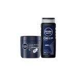 Nacario Nivea Men Erkek El Vücut Bakım Kremi Deep Impact 400ML, Nemlendirici Nivea Men Deep Dimension