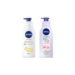 Nacario Nivea Nbody Q10 Sıkılaştırıcı Losyon + Nbody Pump Kiraz Çiçeği&jojoba Yağı Losyon
