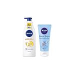 Nacario Nivea Q10 C Vitamini Sıkılaştırıcı Vücut Losyonu 400ML Baby Hassas Bakım Pişik Önleyici Krem 100