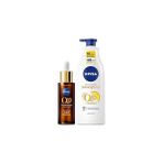 Nacario Nivea Q10 Kırışıklık Karşıtı Çift Etkili Cilt Serumu 30ML, Sıkılaştırıcı Nemlendirici Vücut Losyonu