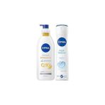 Nacario Nıvea Q10 Sıkılaştırıcı Vücut Losyonu 400 Ml+ Nıvea Kadın Sprey Deodorant Fresh Natu