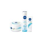 Nacario Nıvea Soft Krem 300ML, Nemlendirici Bakım Kremi, Yüz, Vücut, El, Jojoba Yağı ve E Vitam